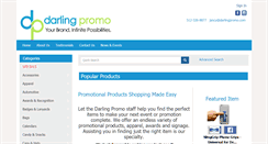 Desktop Screenshot of darlingpromo.com